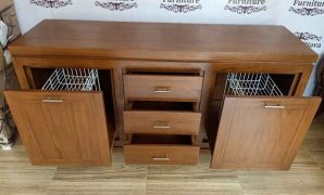 Bufet Dapur Kayu, Sentuhan Natural untuk Dapur Lebih Hangat