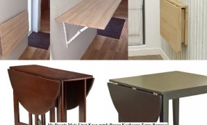 Ide Desain Meja Lipat Kayu untuk Ruang Kecil yang Tetap Bergaya