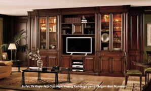 Bufet TV Kayu Jati